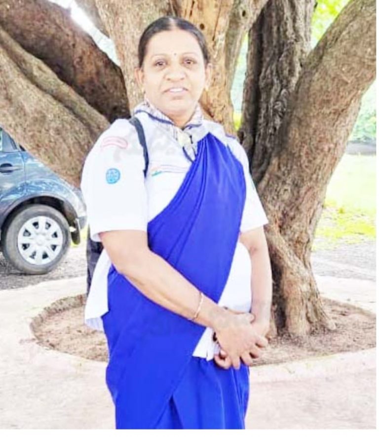 School Guide Captain Usha K. Conquers Himalayan Wood Badge Training