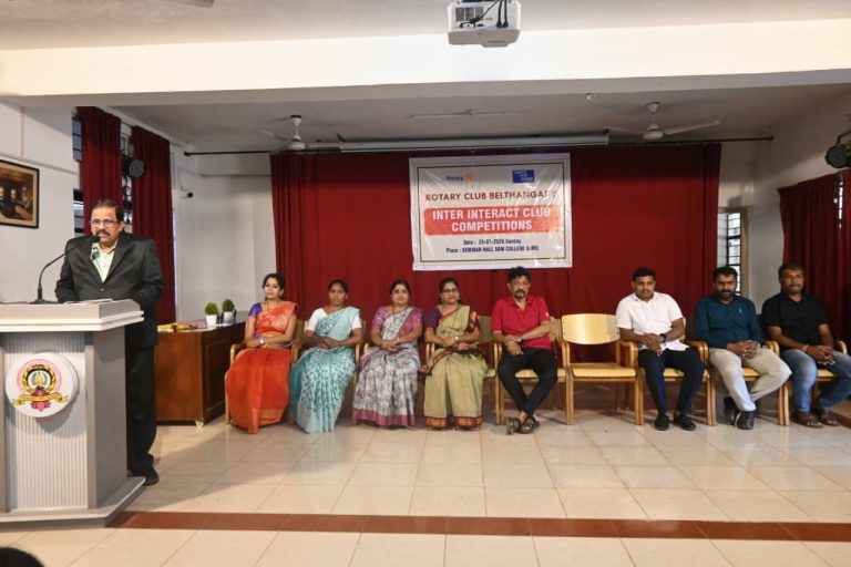 School Shines Bright: Clinches Top Honors in Belthangady Rotary Club’s Cultural Extravaganza
