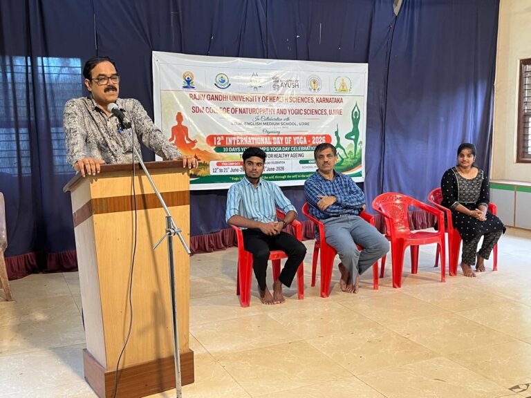 Yoga Week Inaugurated at School